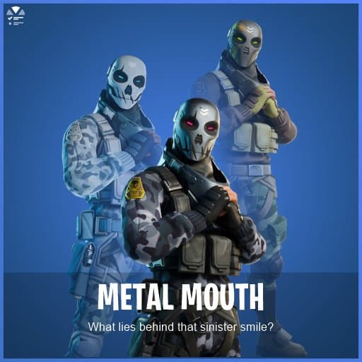 Metal Mouth skin styles in Fortnite