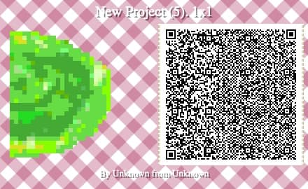 The right side of the portal QR code for Animal Crossing: New Horizons.