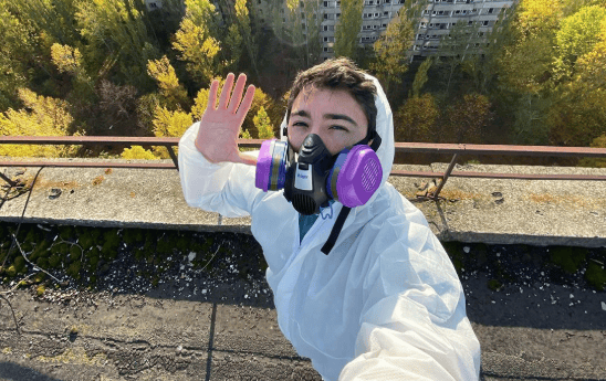 Tyler Oliveira visits Chernobyl