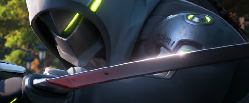 Genji is ready to blade in Overwatch 2