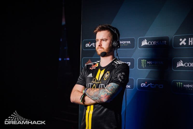 NBK playing for Vitality at DreamHack.