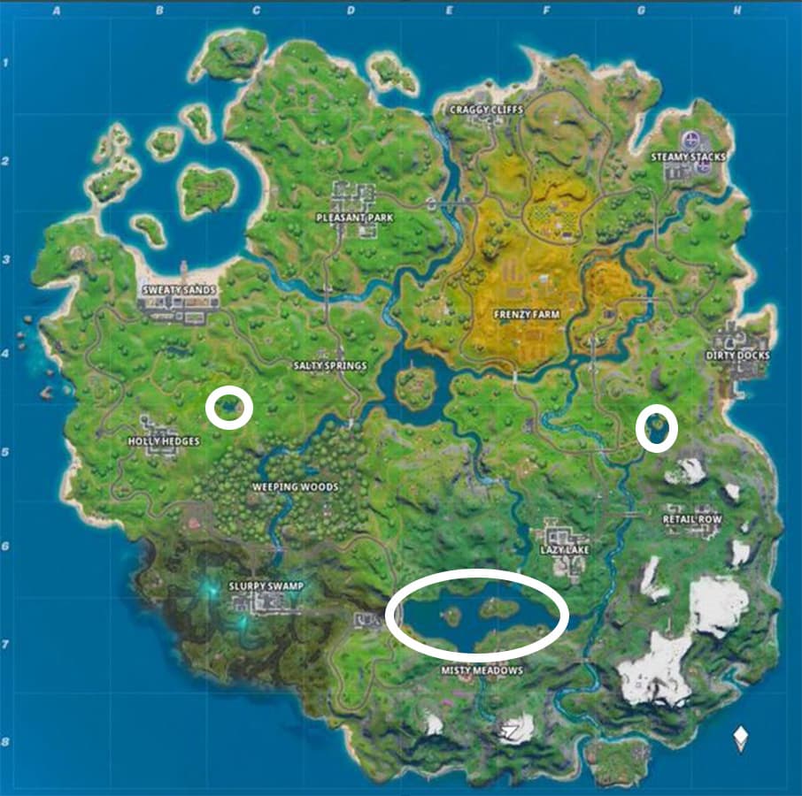 fortnite chapter 2 fishing locations