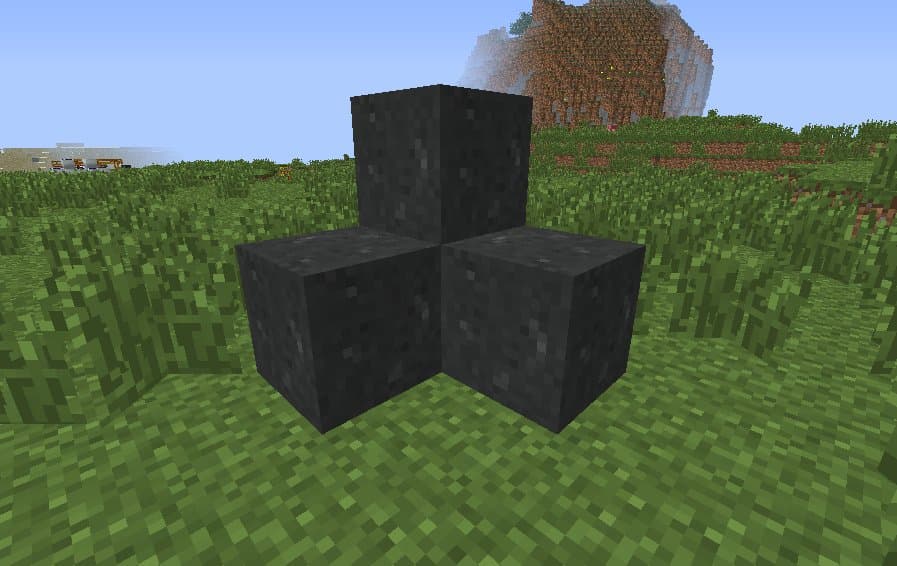 Basalt Rocks in Minecraft