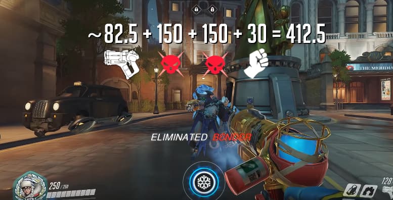 KarQ shows off a Mei combo in Overwatch to kill Sigma easily