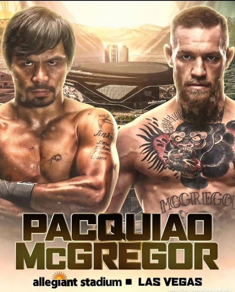 Pacquiao McGregor Poster