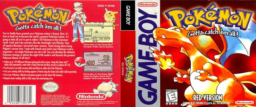 Pokemon Red Cover