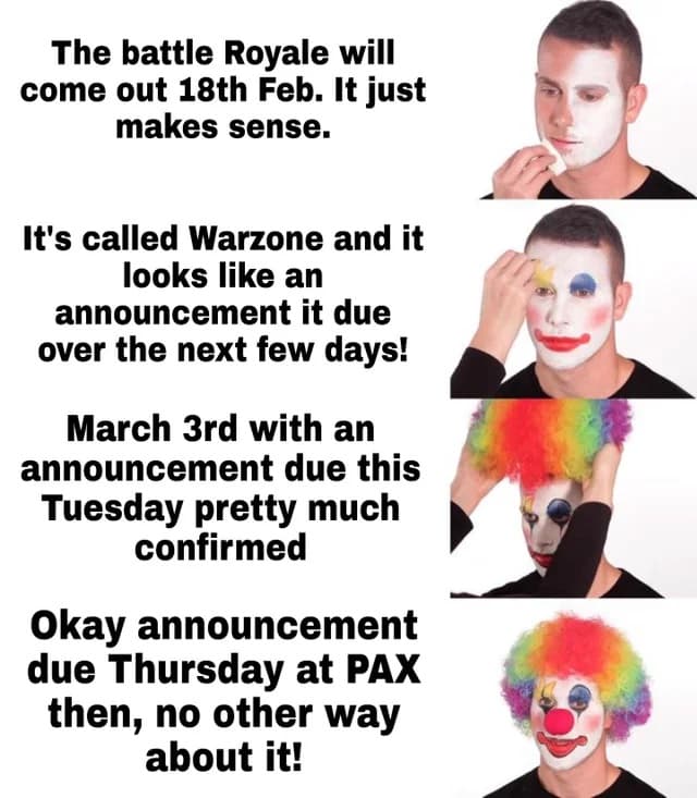 Warzone Clown Meme