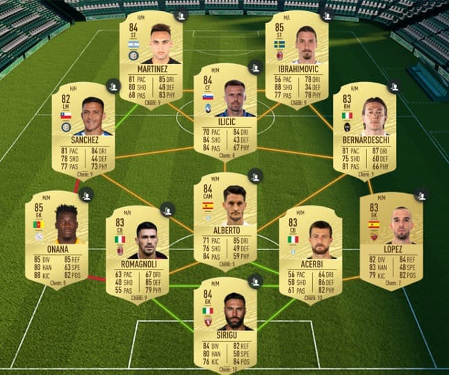 Ramsey Player Moments SBC: Serie A solution 