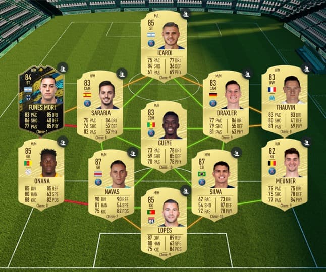 Ramsey FIFA 20 player moments solution 85 rated team