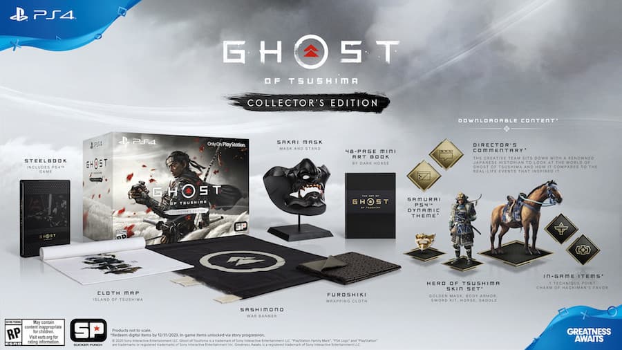 Ghost of Tsushima Collector's Edition