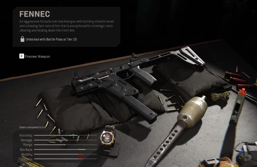 Modern Warfare's new Season 4 gun the Fennec is a remake of Ghosts' Vector SMG.