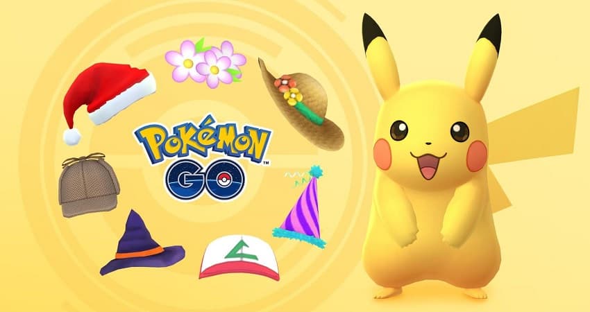 Pikachu Hats Pokemon Go
