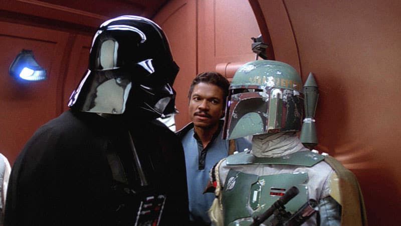 Boba Fett acted as Darth Vader's right hand man for much of Episode V: The Empire Strikes Back.
