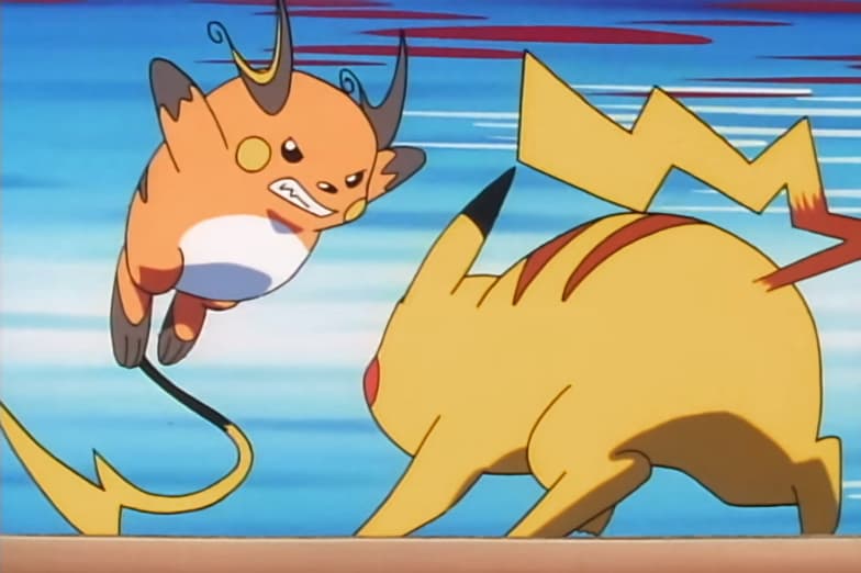 It will be a strange sight seeing Ash with a Raichu instead of his iconic Pikachu.