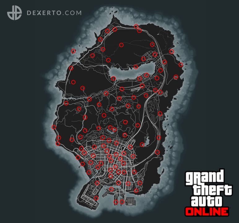 Where to all 100 action figure in GTA Online - Dexerto