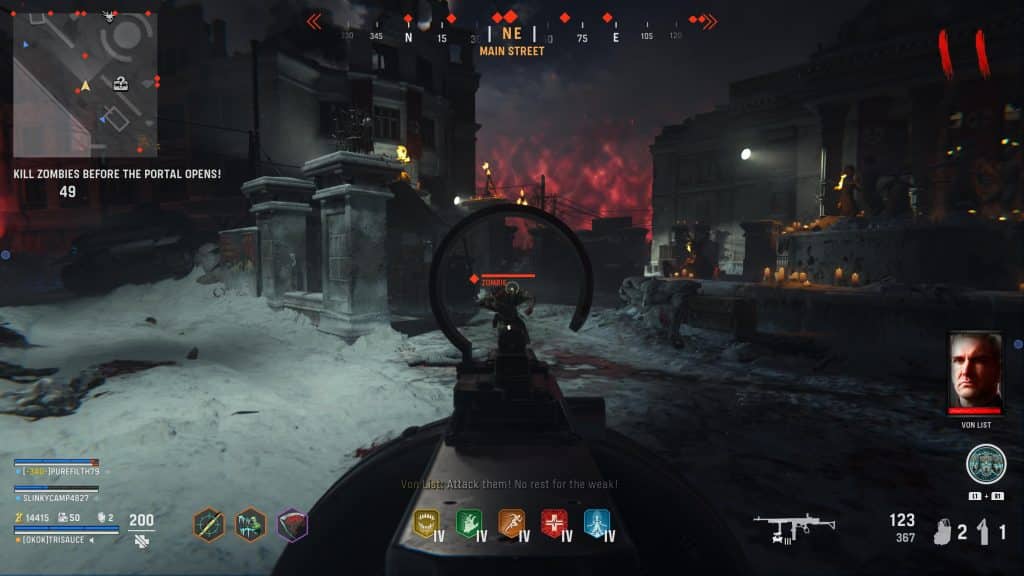 Screenshot of Der Anfang gameplay