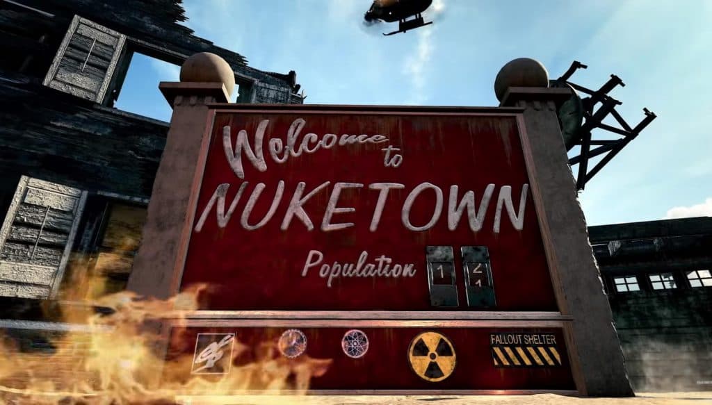 Nuketown's famous popularity count.