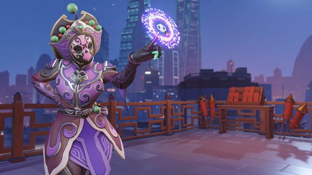 Sombra Face Changer skin in Overwatch