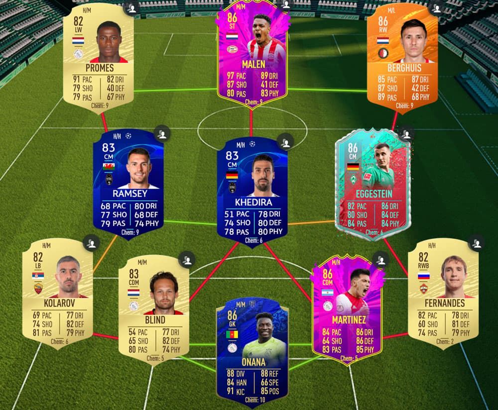 Another cheap solution to Danilo's SUmmer Showdown SBC