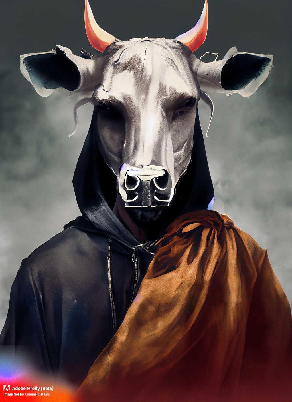 A Cowman made with Adobe Firefly AI