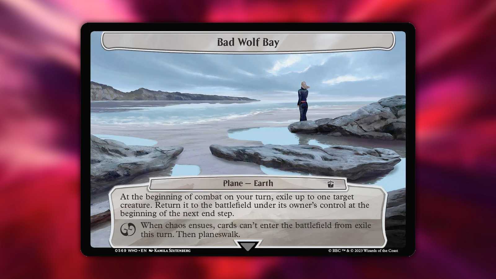 MTG Bad Wolf Bay card