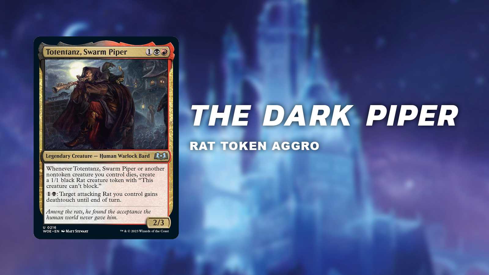 the dark piper (rat aggro)