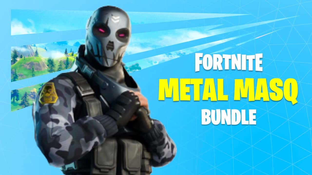 The leaked Fortnite Metal Masq bundle