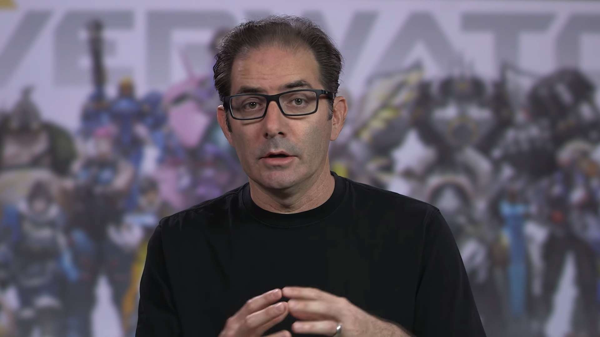 Jeff Kaplan appearing on Overwatch Developer Update