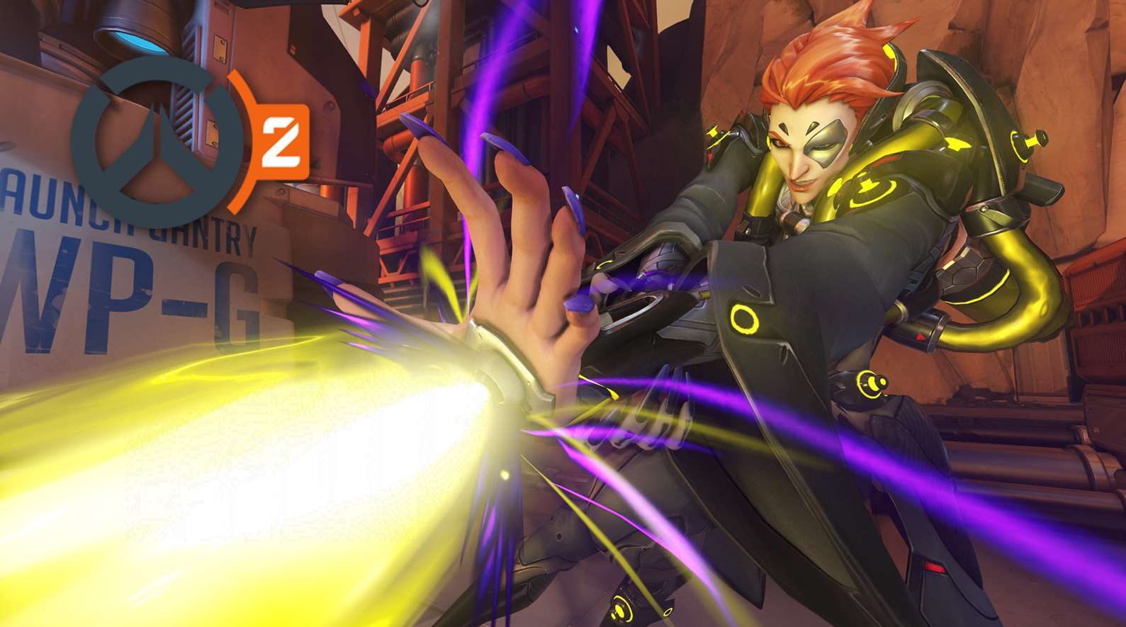 Moira Overwatch casting her Ultimate ability