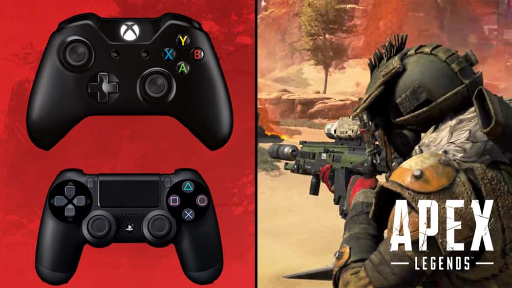 Bloodhound aiming in Apex Legends, controller and keyboard and mouse