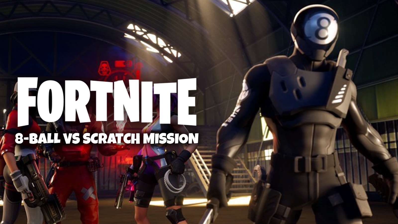 Fortnite's 8-Ball skin is part of the Overtime Missions.