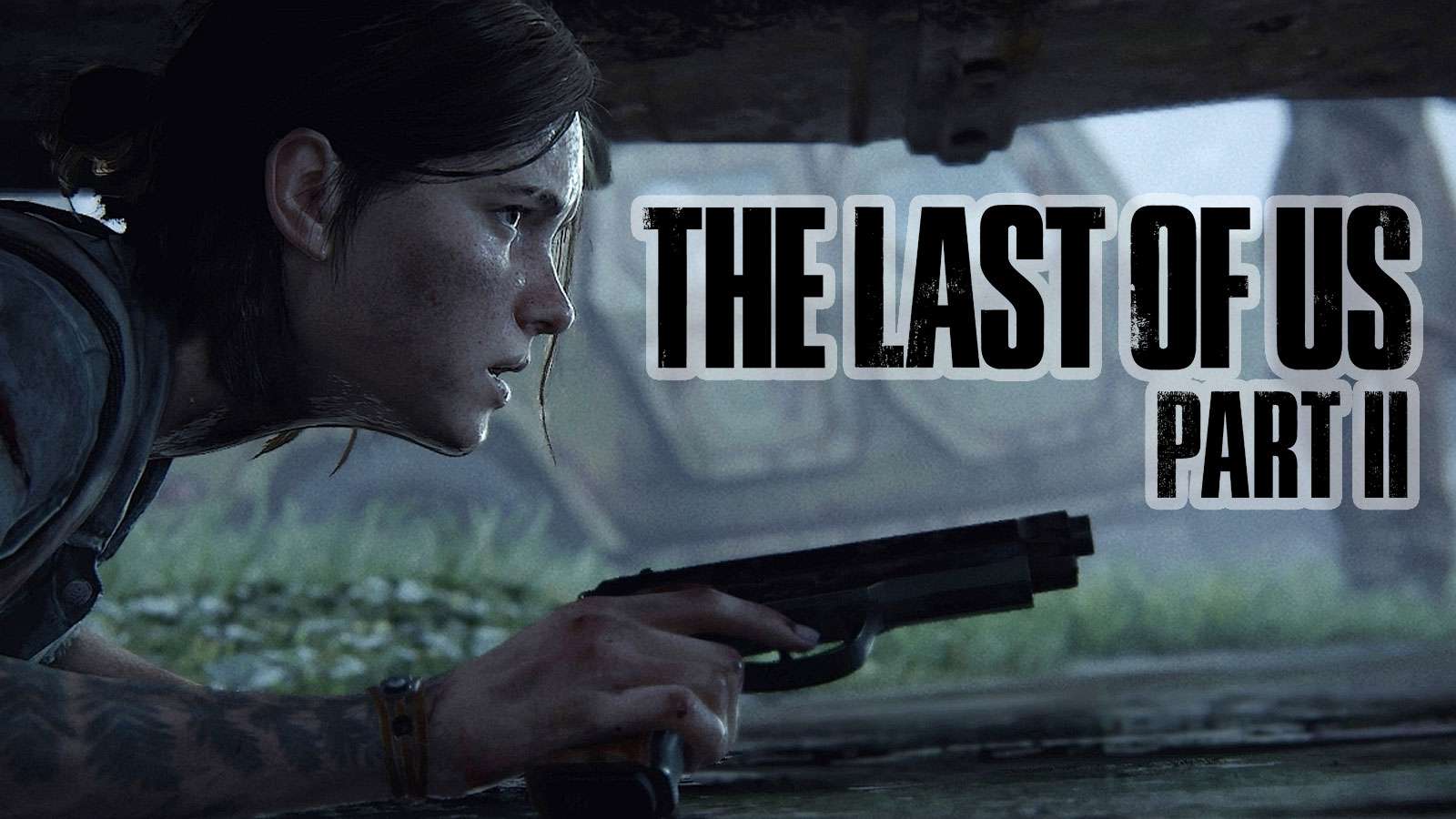 Ellie going prone in the last of us 2