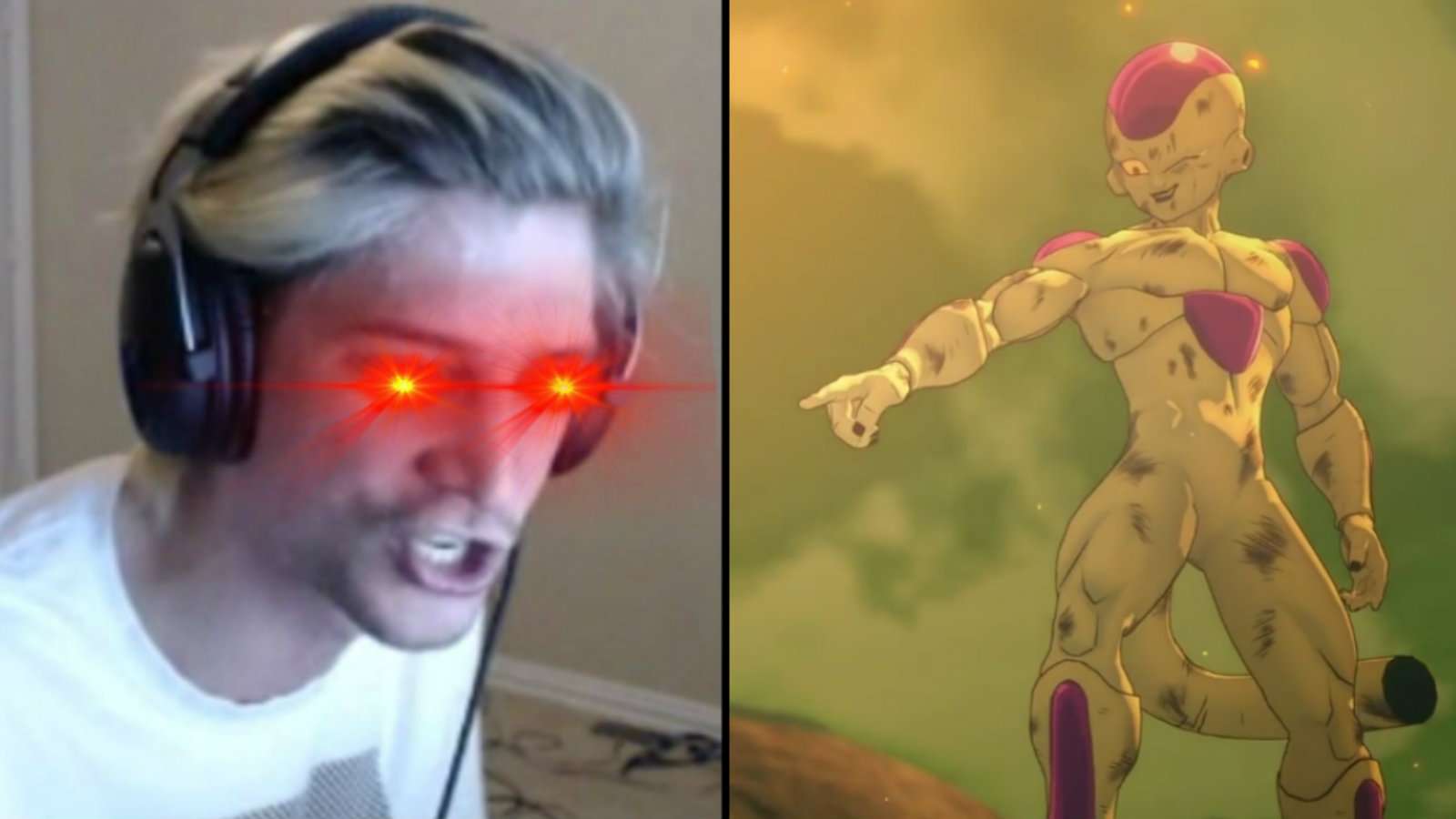 Twitch's xQc was angry after Goku's power seemed to cause his game to crash