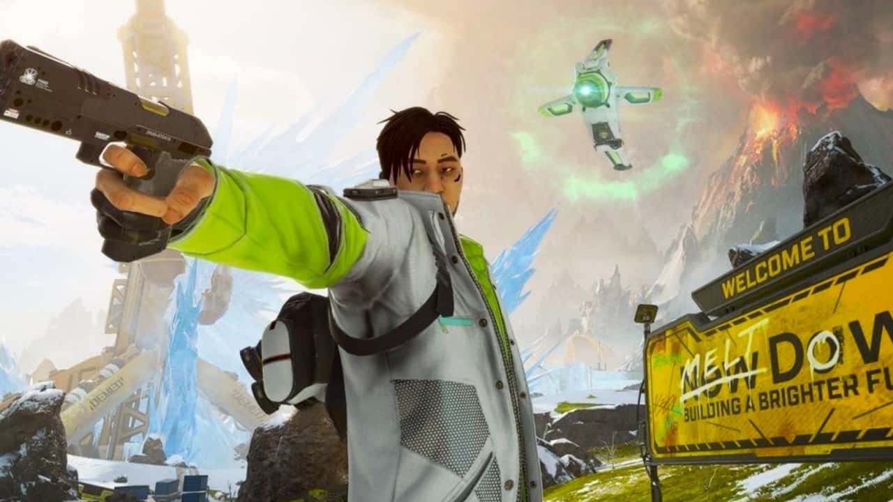 Crypto and his drone in Apex Legends Season 4