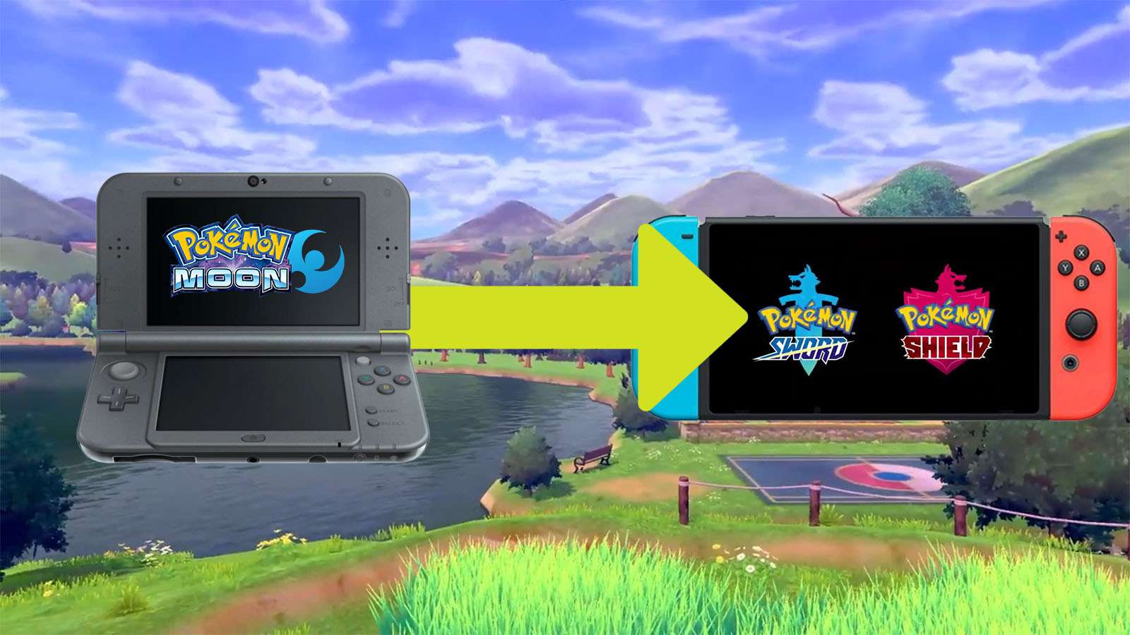 how to transfer pokemon to sword and shield free