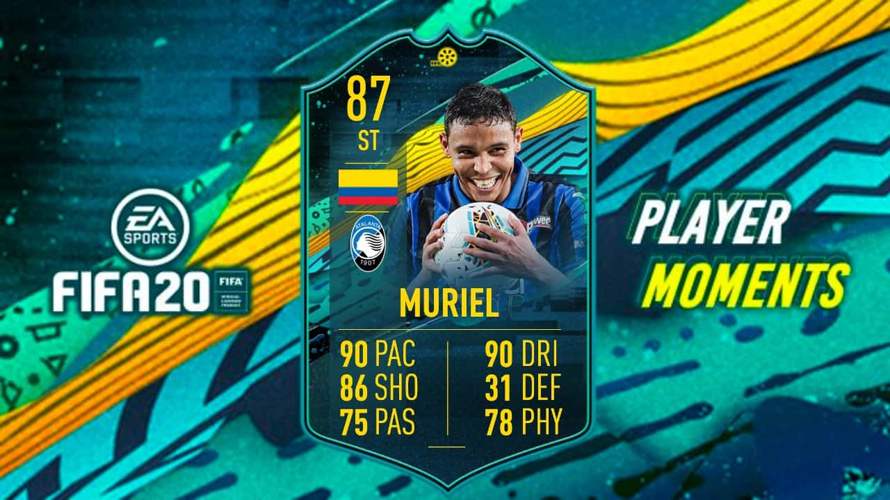 Muriel Player Moments FIFA 20