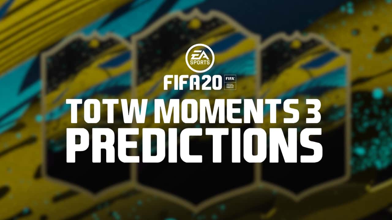 FIFA 20 TOTW 29 and FUT TOTW Moment Predictions