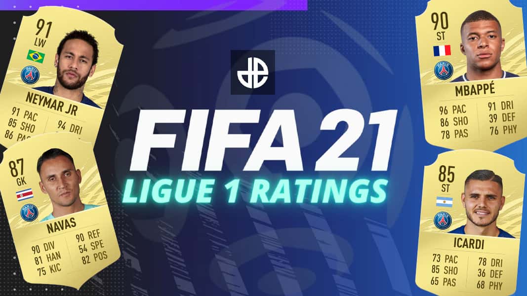 FIFA 21 Cards on Ligue 1 Ratings
