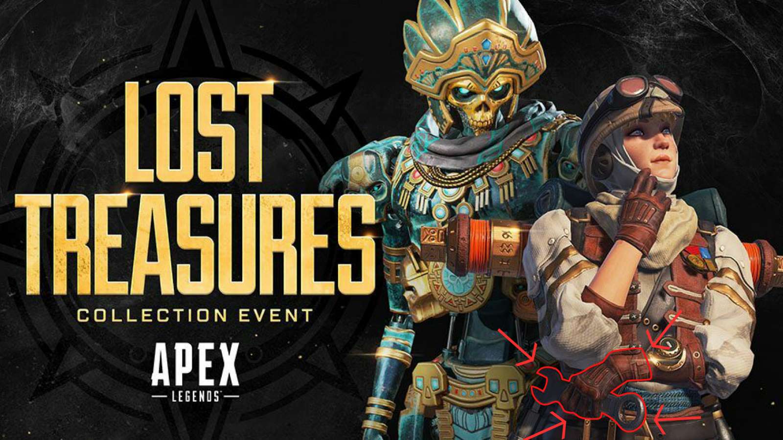 Revenant and Wattson in new skins for Lost Treasures event.