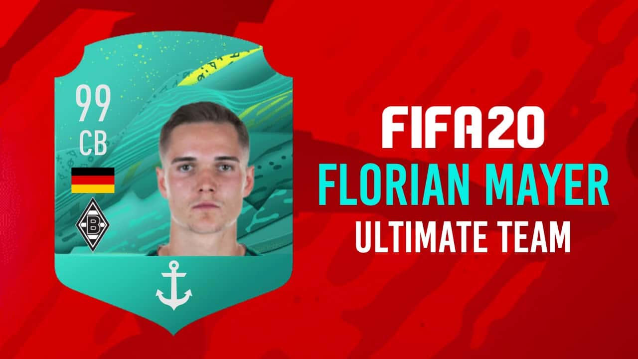 Florian Mayer's 99 card in FIFA 20