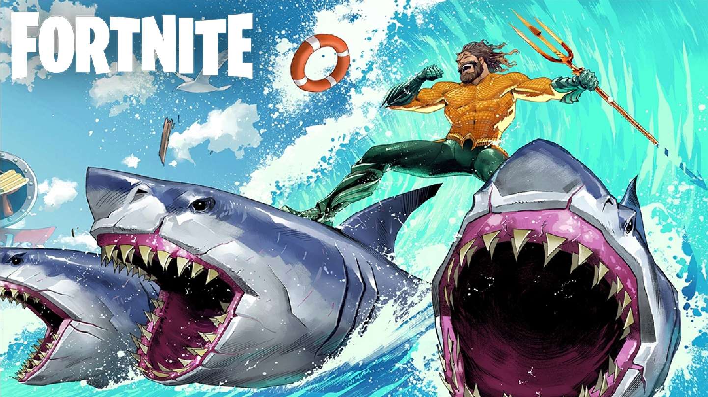 Fortnite' aquaman and loot sharks