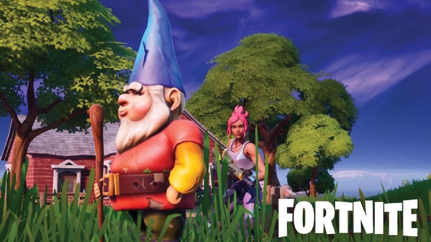 Fortnite gnome at homely hills