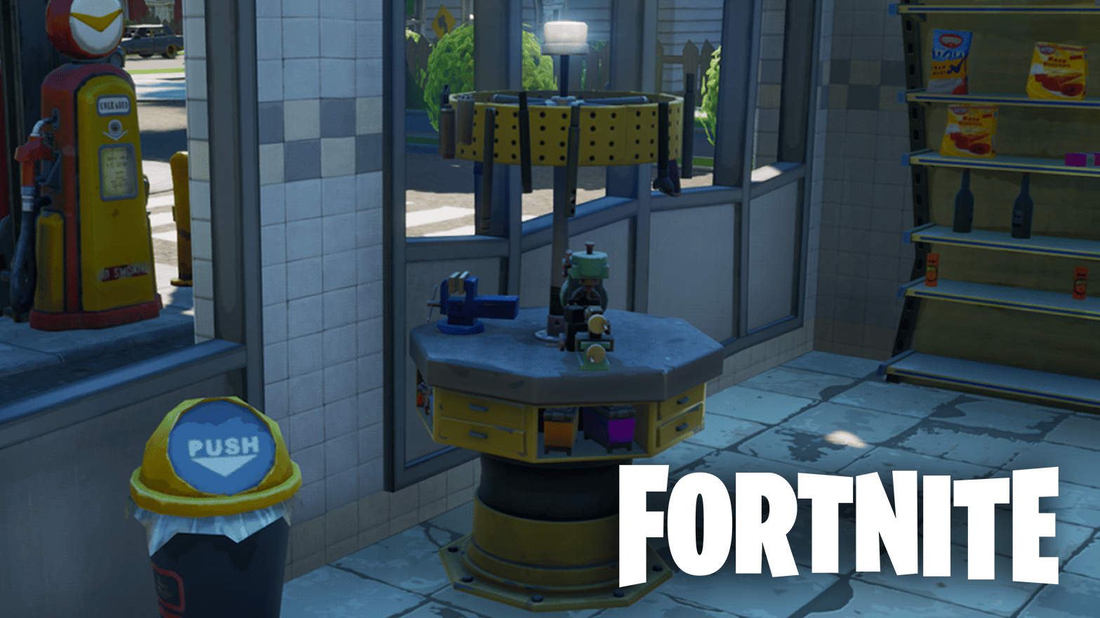 Fortnite Weapon Upgrade Bench