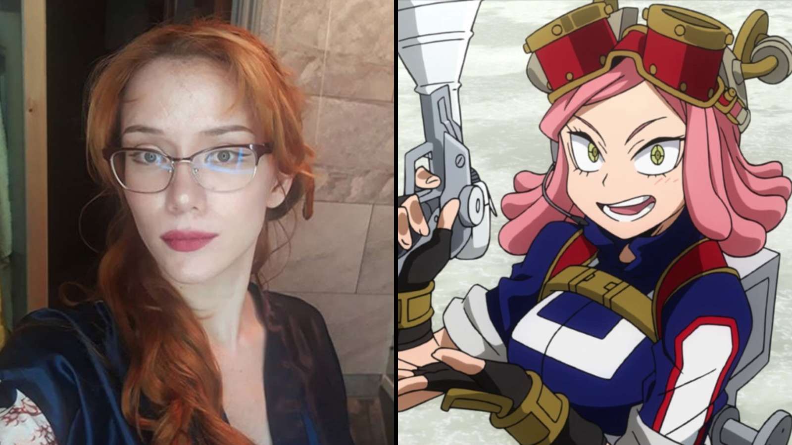 Cosplayer anpanman_cos2 and Mei Hatsume.