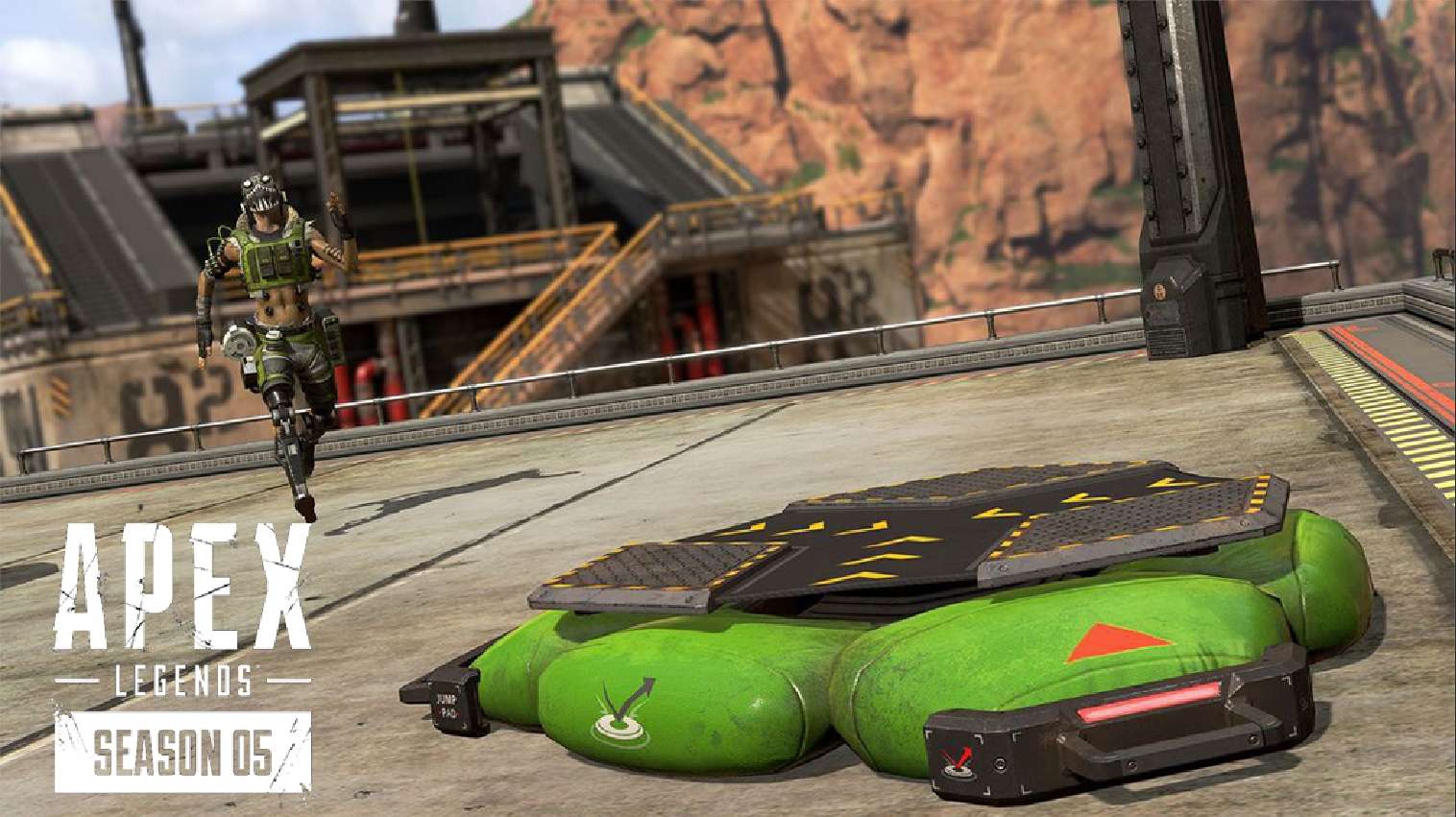 Apex Legends launch pad and octane