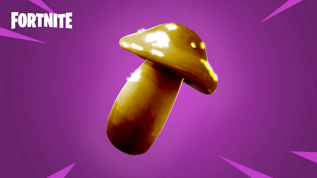 Fortnite Golden Mushroom item