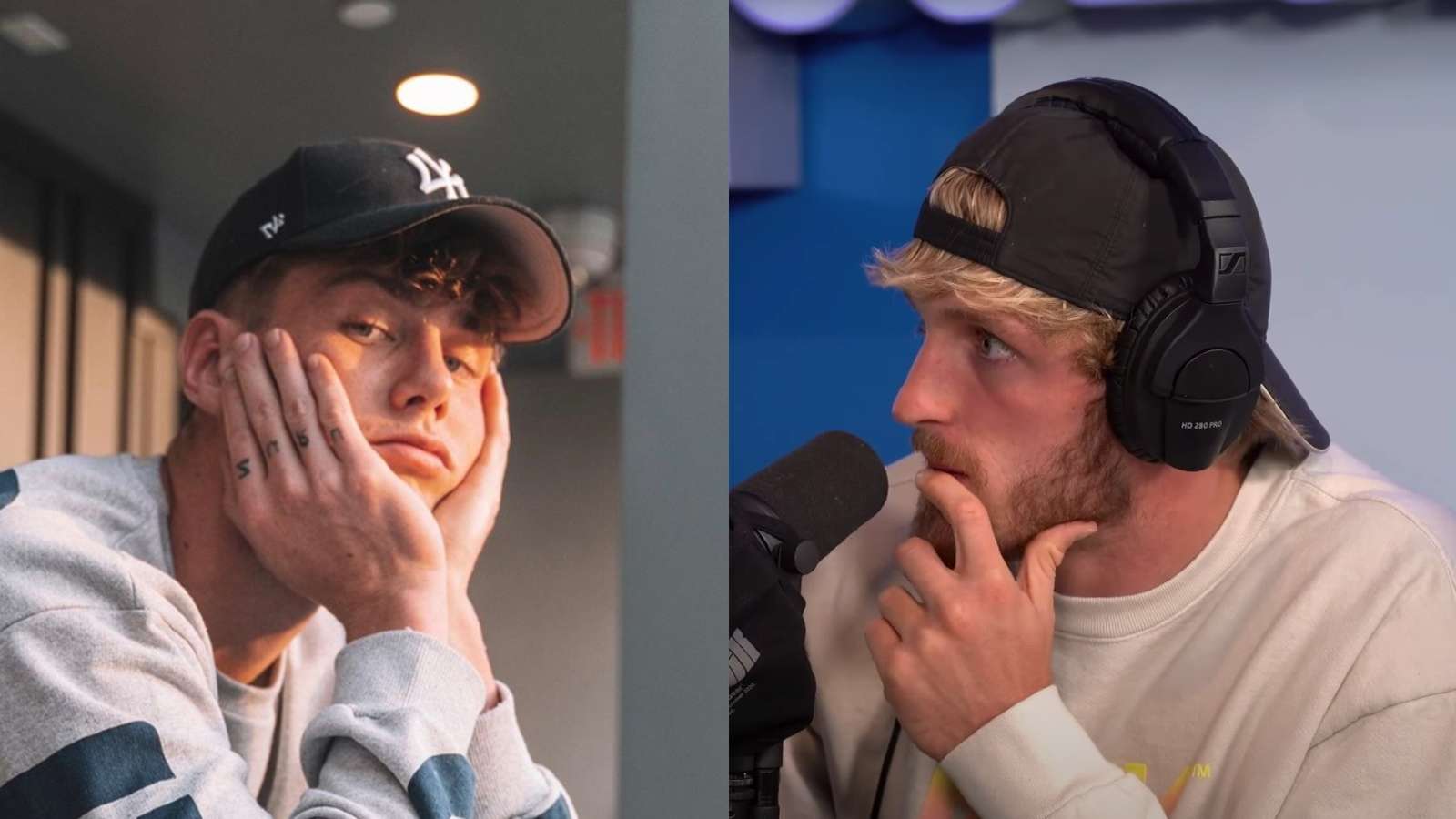 Harry Jowsey and Logan Paul
