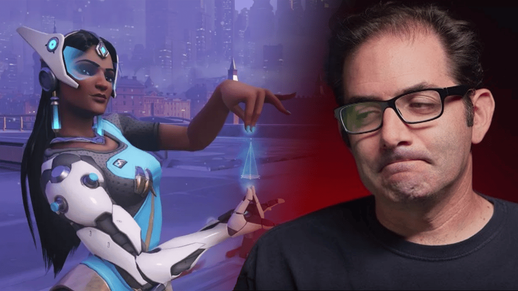 Symmetra and disappointed Jeff Kaplan