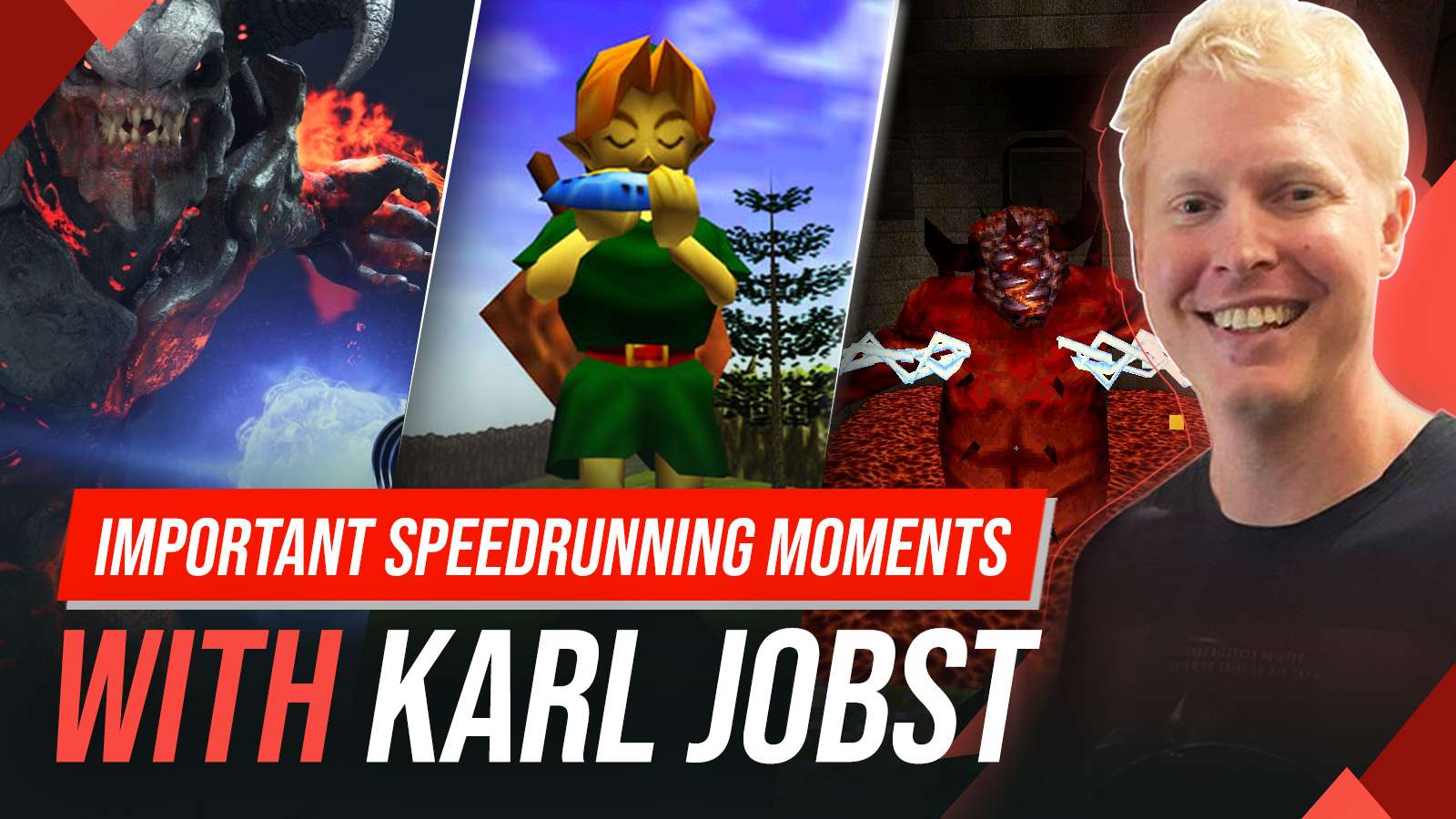 Karl Jobst and speedrunning games