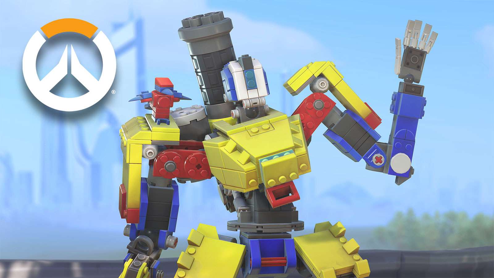 LEGO Bastion for the LEGO Overwatch maps